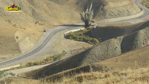 Colemêrg, Gever- Çalakiya Sabotajê,19'ê Cotmehê 2017