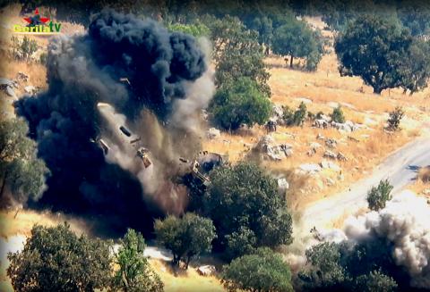 Çalakiya Sabotaj Navbera Qerekolan Mamreş-Bezok a Şemzînan - 23 Tebax 2016