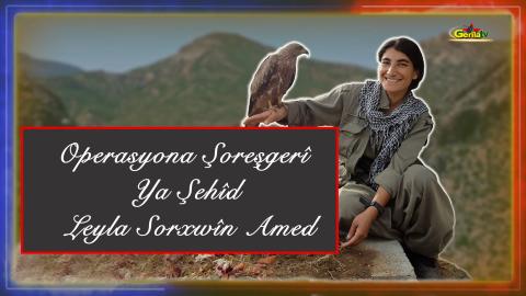 Operasyona Şoreşgerî Ya Şehîd Leyla Sorxwîn Amed - Beşa Yekem - 26'ê Mijdara 2023